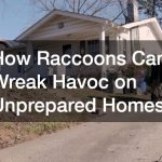 How Raccoons Can Wreak Havoc on Unprepared Homes