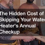 The Hidden Cost of Skipping Your Water Heaters Annual Checkup